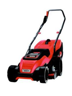 Black & Decker Emax34S-Gb 1400-Watt/34Cm Edgemax Lawn Mower